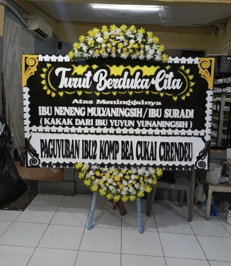 Papan Bunga Duka Babakan Ciparay
